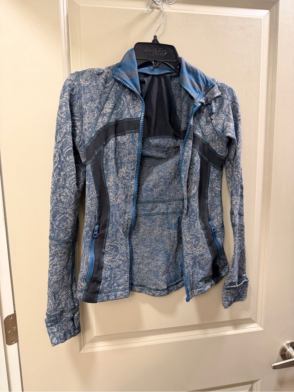 Lulu lemon Women’s Blue Zip-Up Athletic Jacket